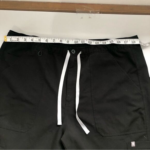 Figs Technical Collection Cairo Cargo Scrub Black Size XL Reg Length - Picture 13 of 14